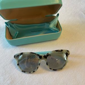 Tiffany & Co. Blue Tortoise Sunglasses